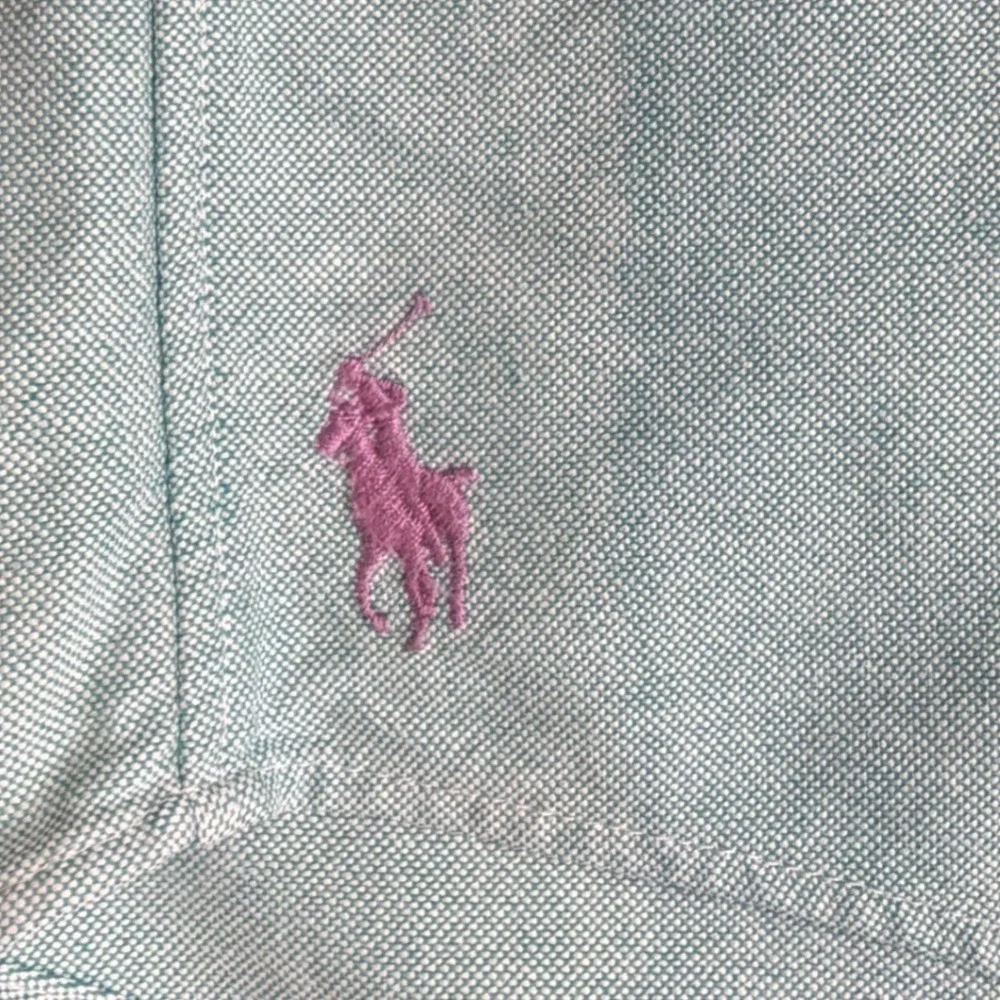 Polo Ralph Lauren The Big Oxford Shirt Mens M Teal Green Button Down Cotton OCBD